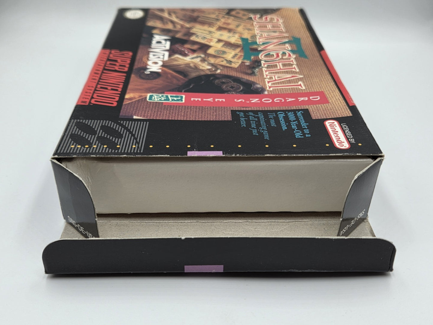 SNES Super Nintendo Shanghai II Dragon's Eye mit OVP und Anleitung NTSC USA
