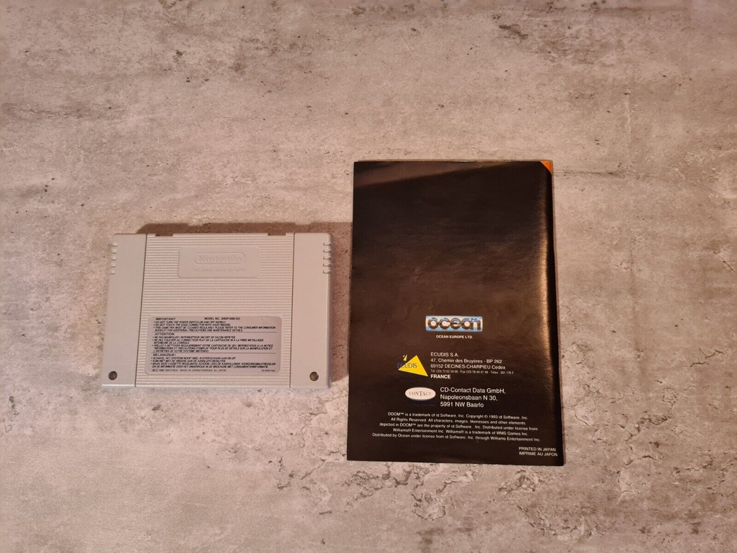 SNES Super Nintendo Doom mit OVP und Anleitung FAH - T-Retro-Games