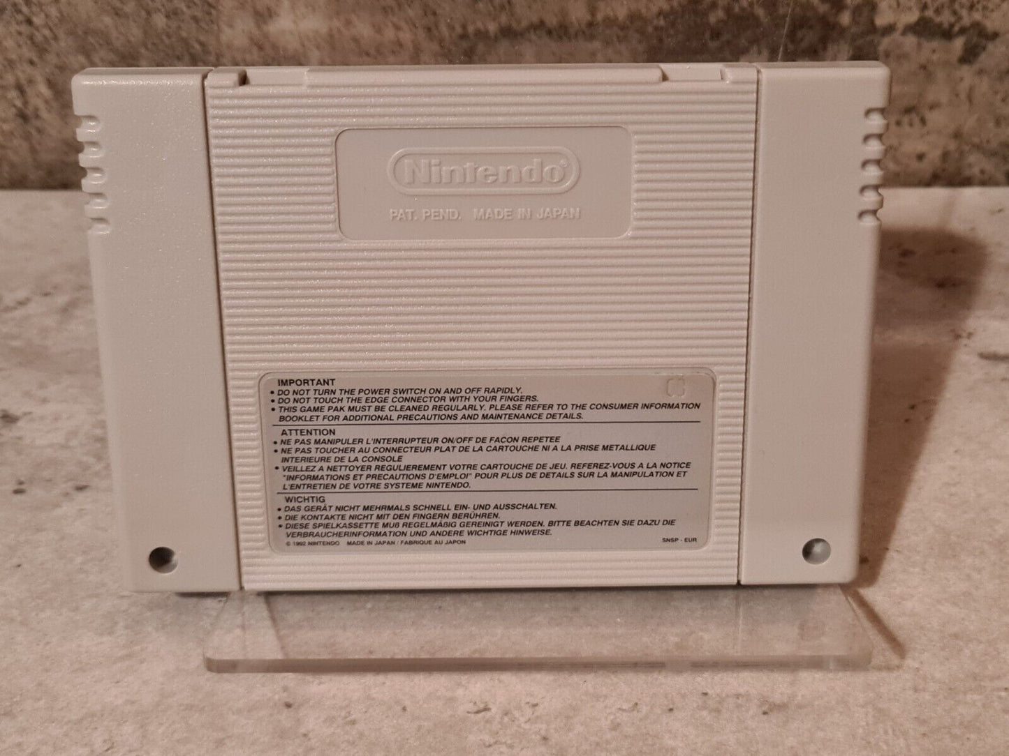 SNES Super Nintendo Cannon Fodder EUR Modul - T-Retro-Games
