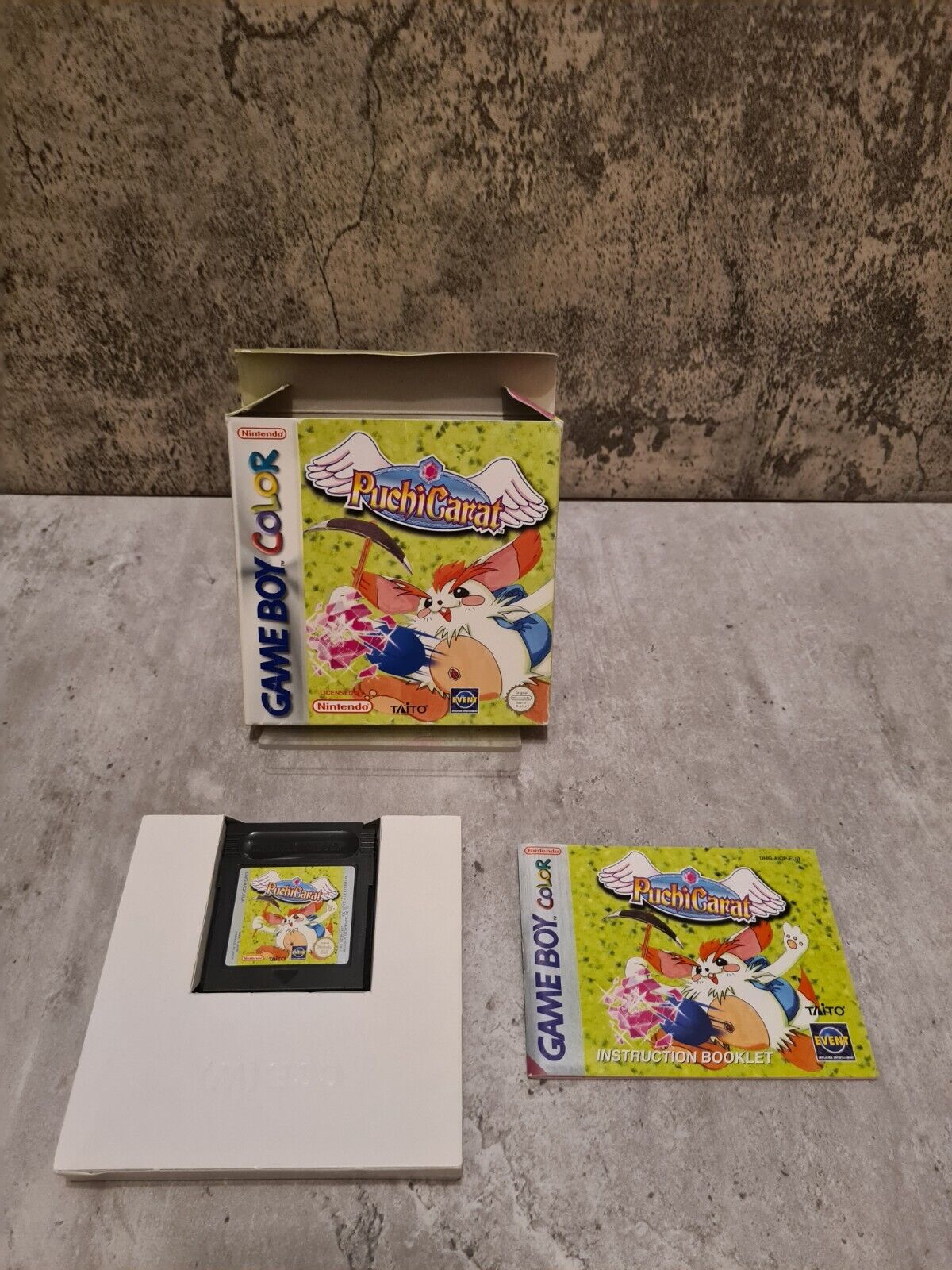 Nintendo Game Boy Color Puchi Carat mit OVP und Anleitung EUR - T-Retro-Games