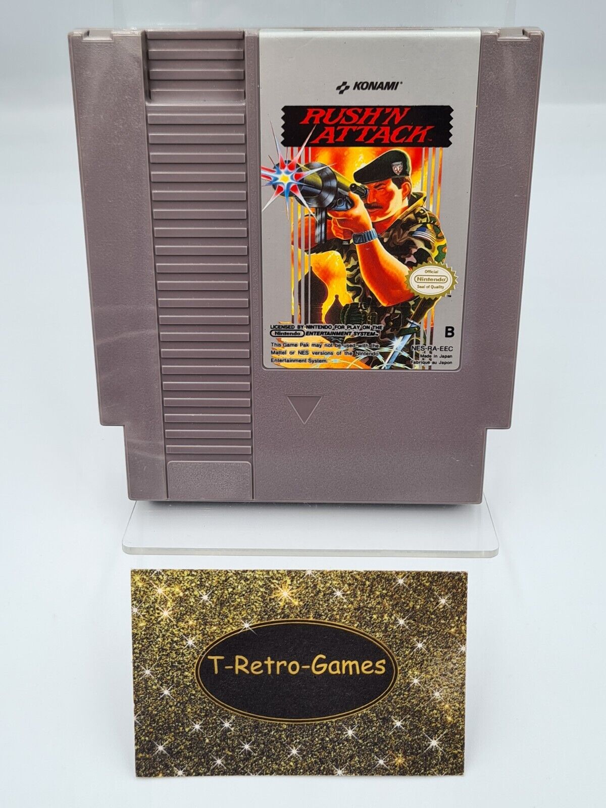 Nintendo NES Rush'N Attack Modul EEC - T-Retro-Games