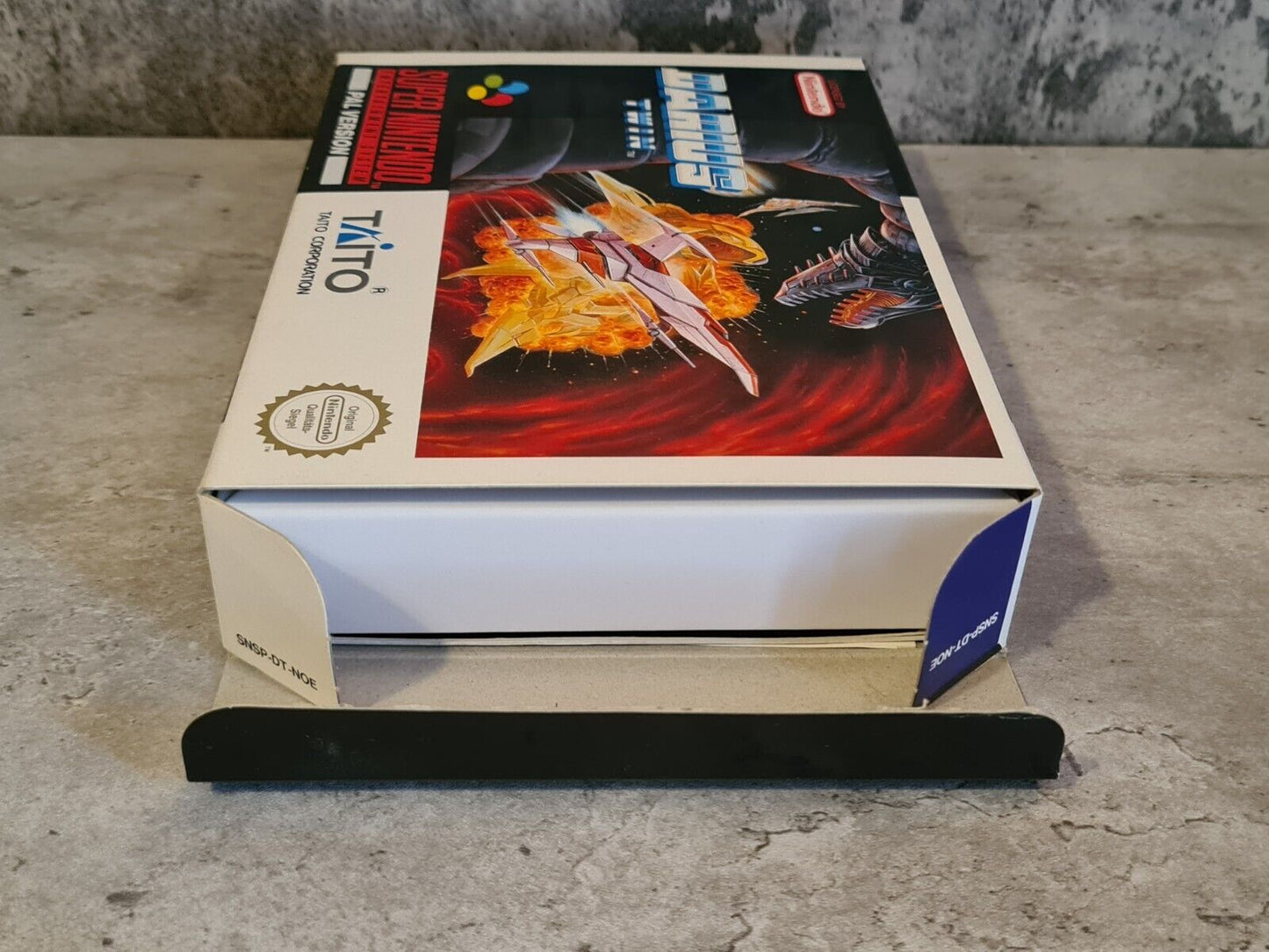 SNES Super Nintendo Darius Twin mit OVP und Anleitung NOE - T-Retro-Games