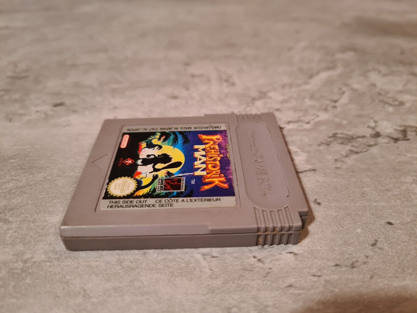 Nintendo Gameboy Classic Prehistorik Man Modul EUR - T-Retro-Games