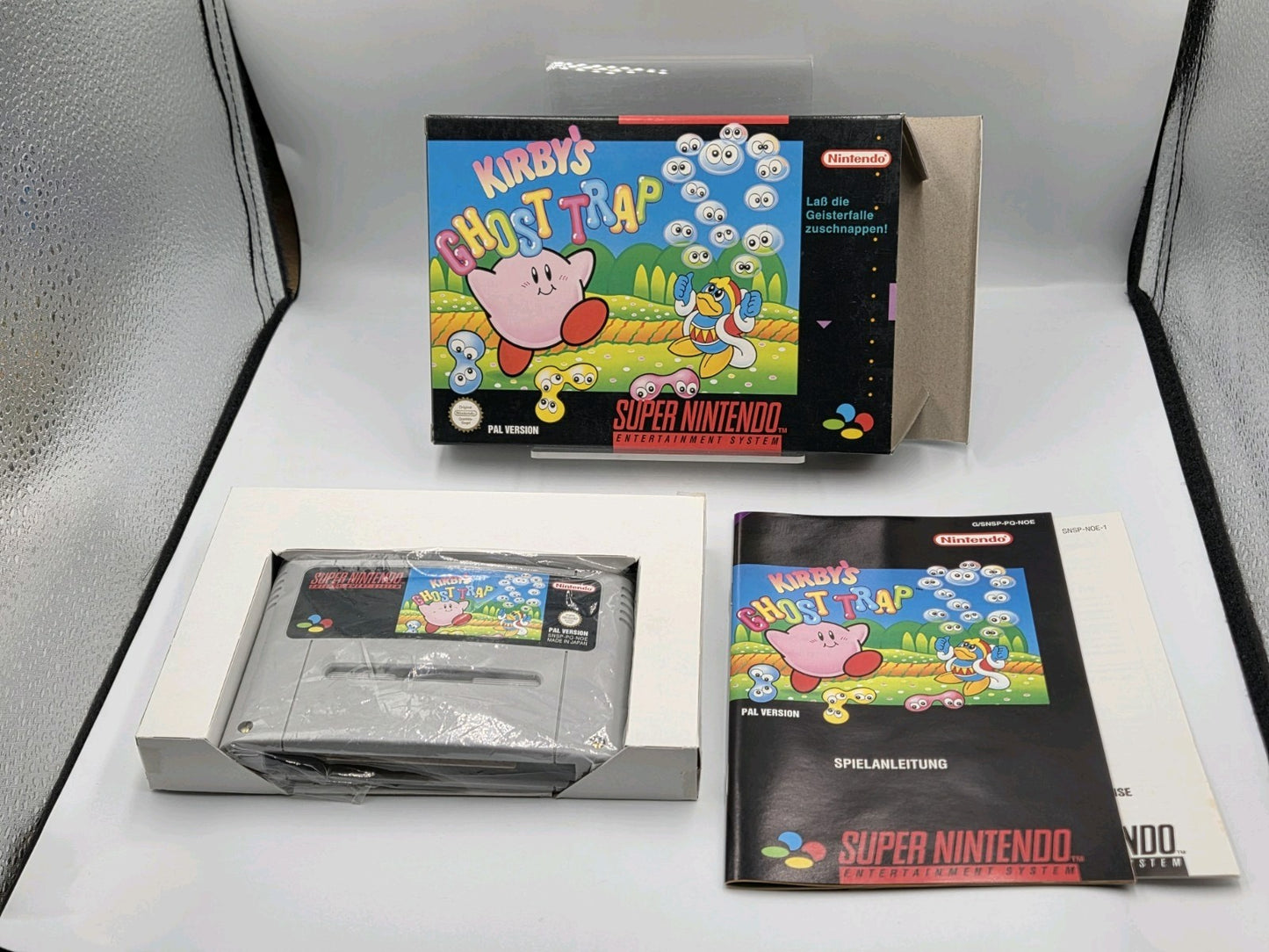 SNES Super Nintendo Kirby's Ghost Trap mit OVP und Anleitung NOE - T-Retro-Games
