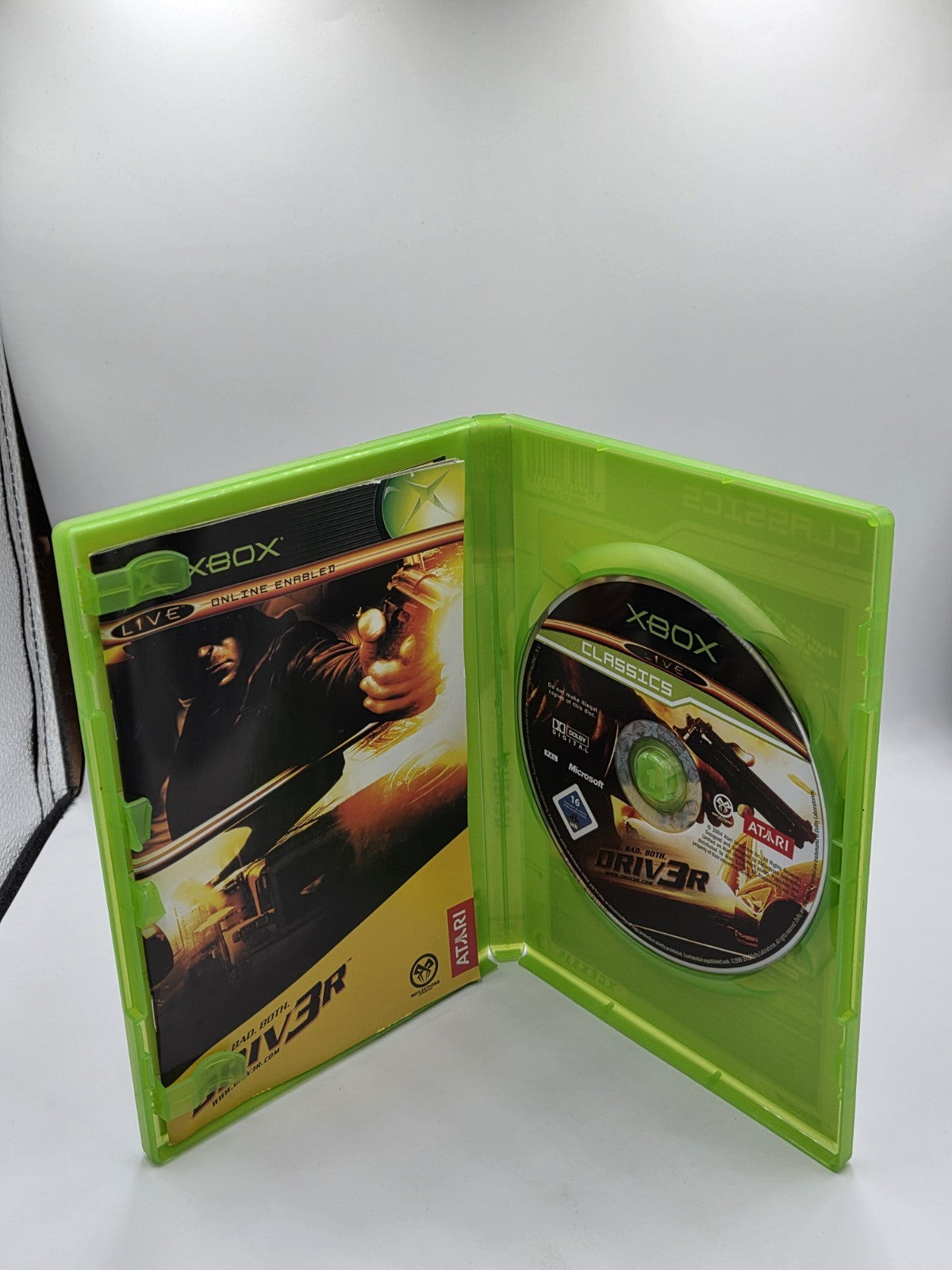 XBOX Spiel Driv3r mit OVP und Anleitung Englisch