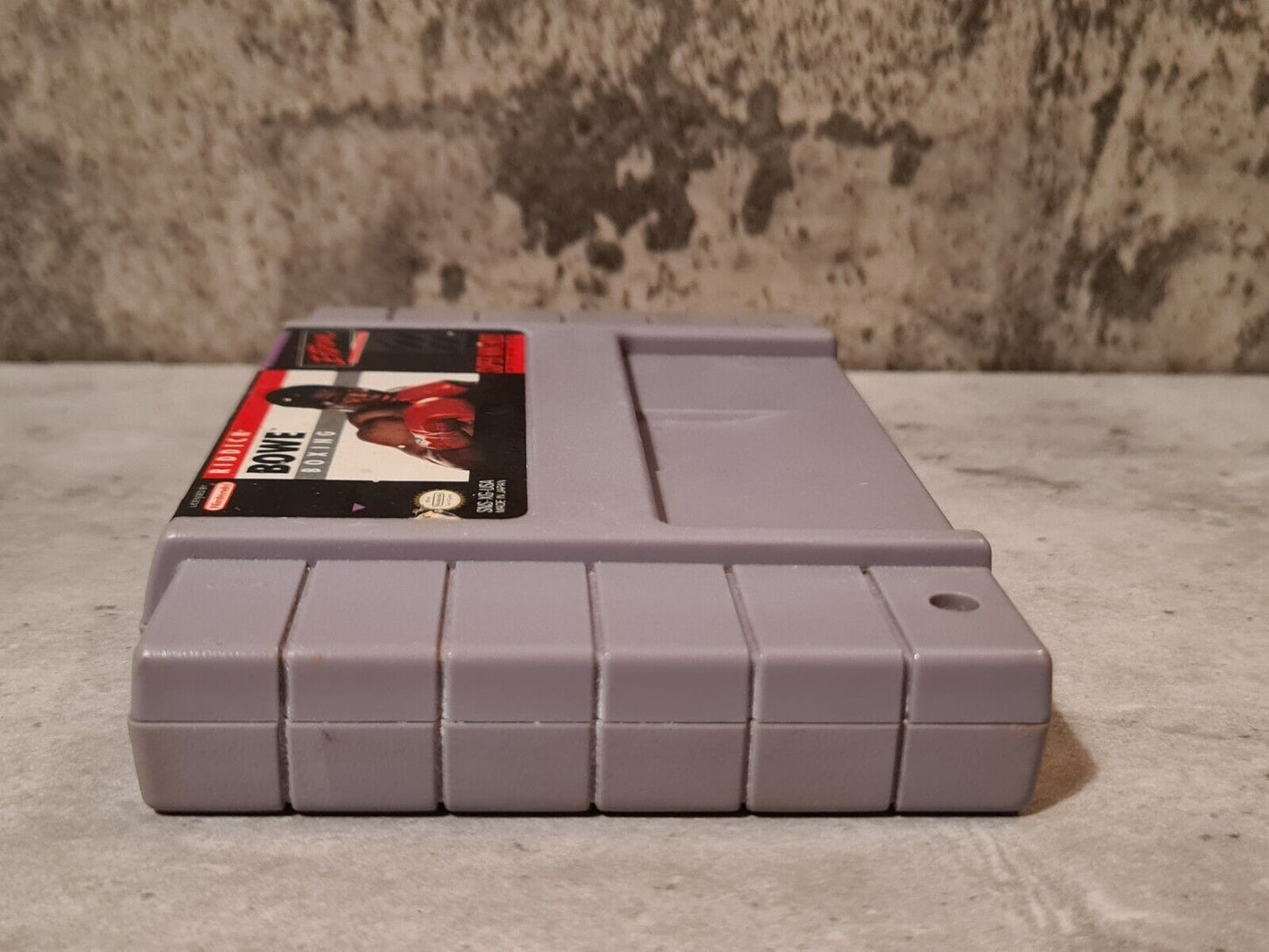 SNES Super Nintendo Riddick Bowe Boxing NTSC USA Modul - T-Retro-Games