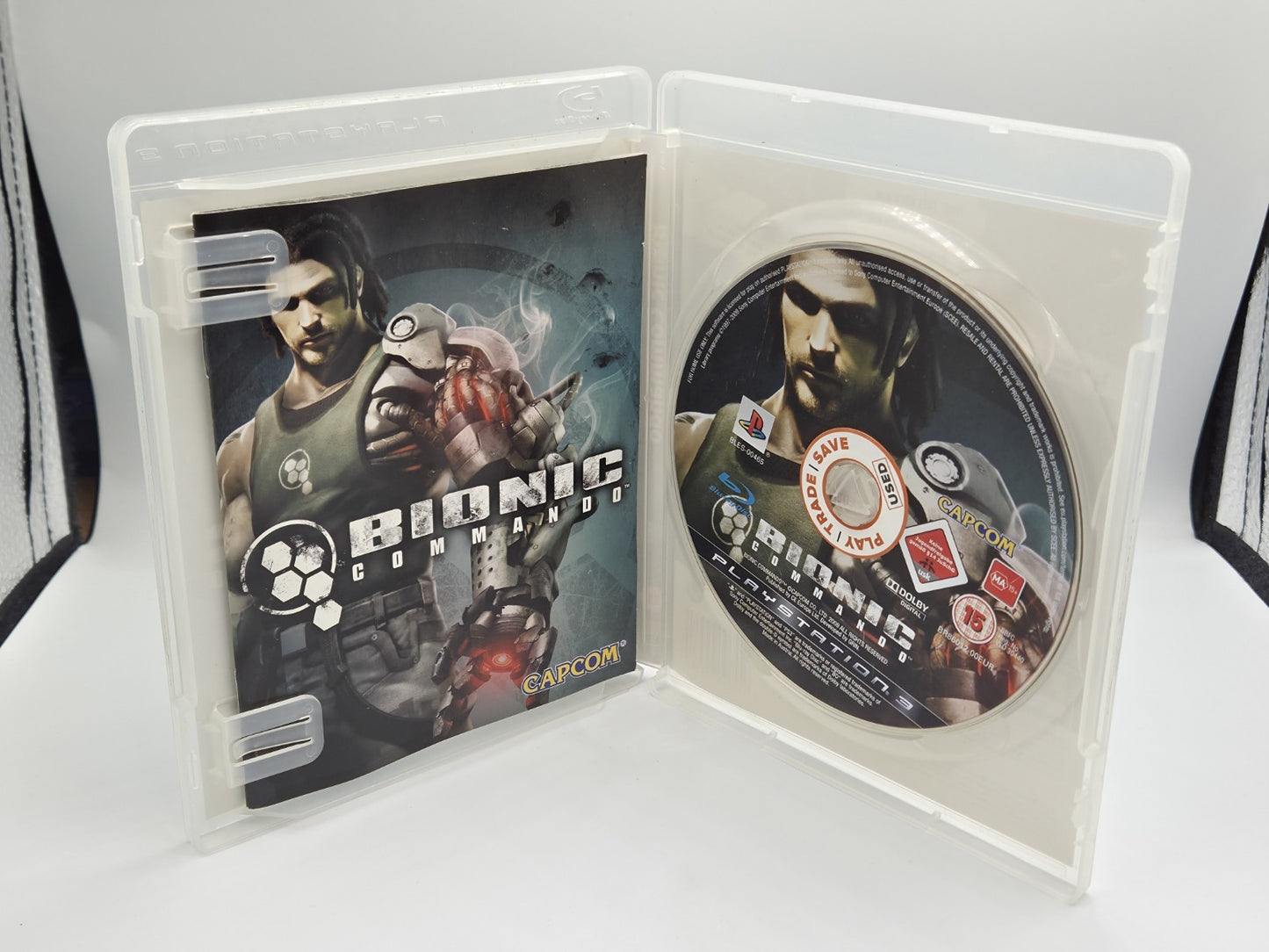 PS3 Playstation 3 Spiel Bionic Commando mit OVP und Anleitung