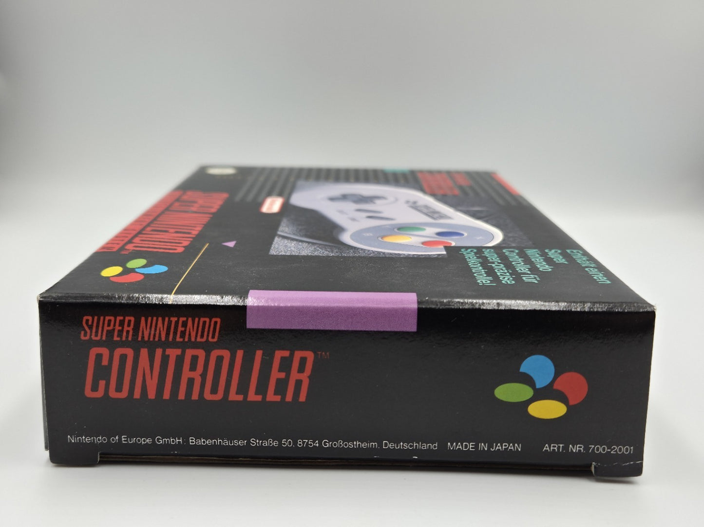 SNES Super Nintendo Controller OVP
