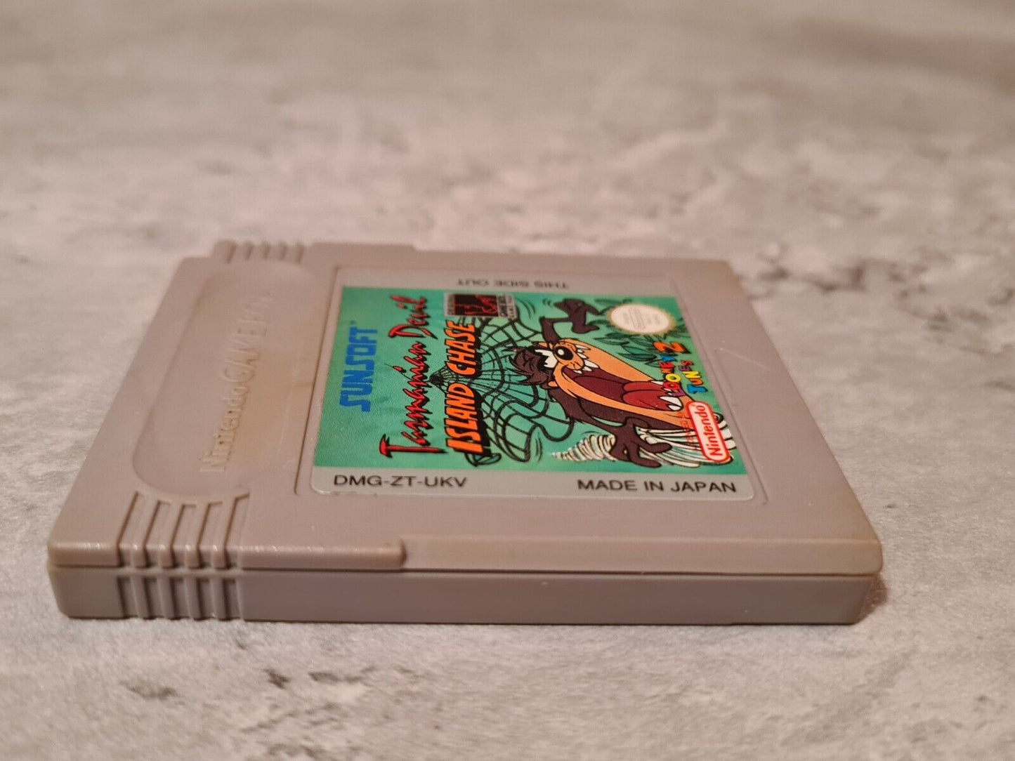 Nintendo Game Boy Classic Spiel Tazmanian Devil Island Chase Modul UKV - T-Retro-Games