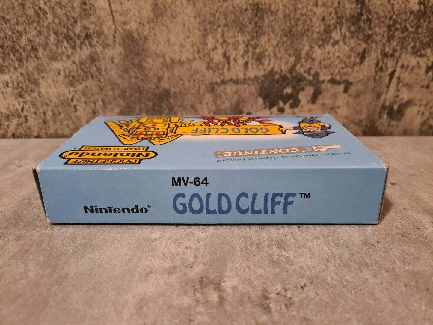 Nintendo Game & Watch Gold Cliff OVP MX-64 - T-Retro-Games