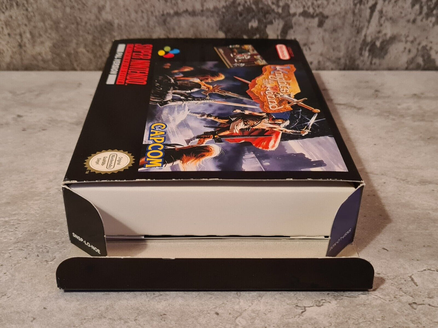 SNES Super Nintendo Knights of The Round mit OVP und Anleitung NOE - T-Retro-Games