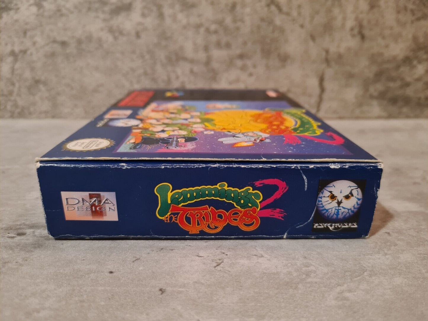 SNES Super Nintendo Lemmings 2 Tribes mit OVP und Anleitung EUR - T-Retro-Games