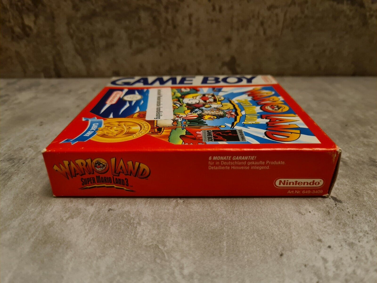 Nintendo Game Boy Wario Land Super Mario Land 3 mit OVP und Anleitung NOE - T-Retro-Games