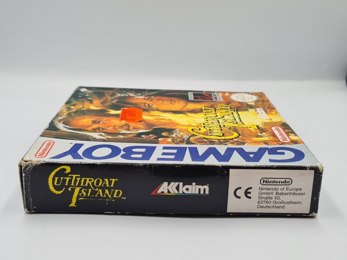 Nintendo Game Boy Classic Cutthroat Island mit OVP und Anleitung EUR - T-Retro-Games