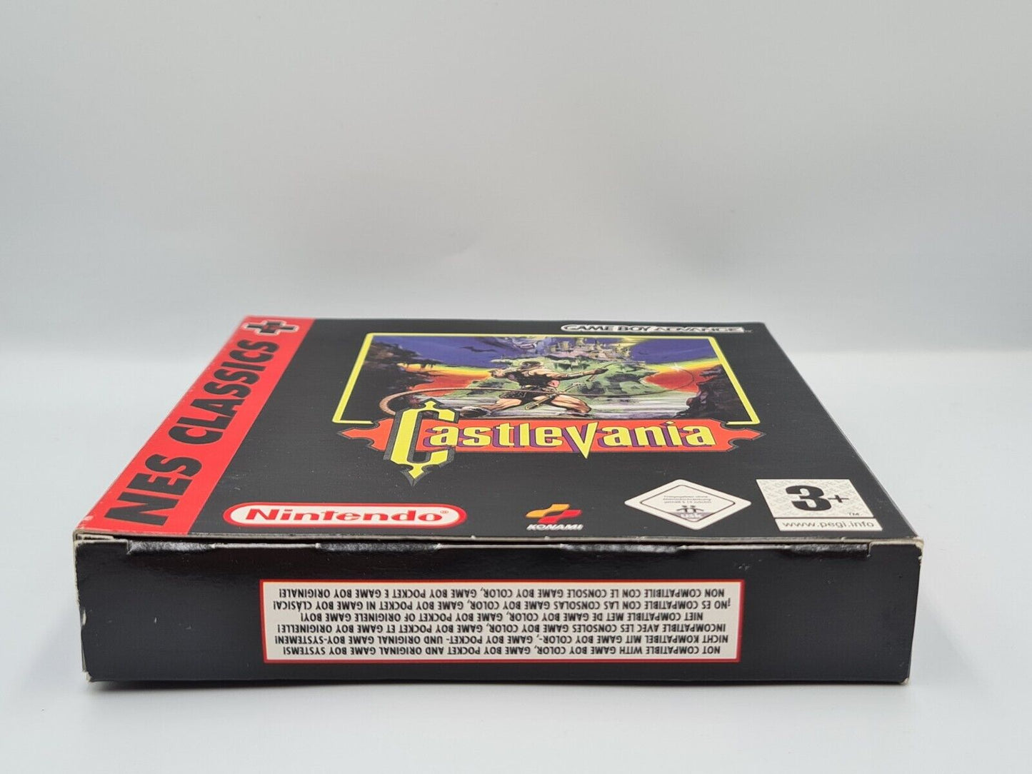 Nintendo Game Boy Advance NES Classics Castlevania mit OVP und Anleitung EUR - T-Retro-Games