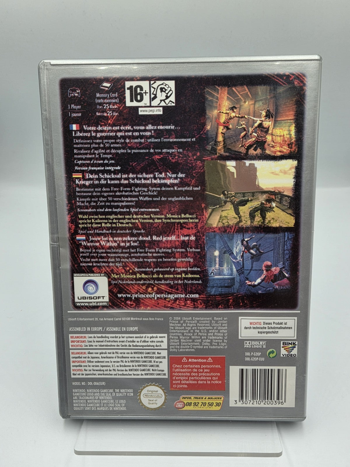Nintendo GameCube Prince of Persia Warrior Within mit OVP EUU - T-Retro-Games