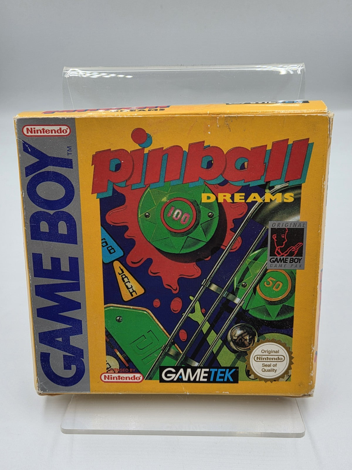 Nintendo Game Boy Classic Pinball Dreams mit OVP und Anleitung UKV