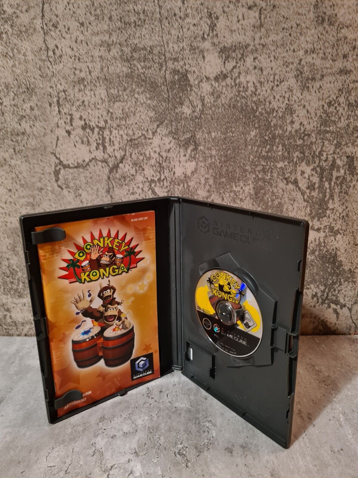 Nintendo GameCube Donkey Konga mit OVP und Anleitung UKV - T-Retro-Games
