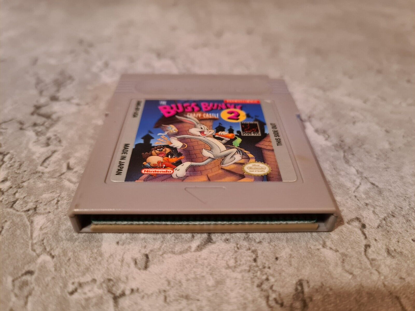 Nintendo Gameboy Classic Spiel Bugs Bunny Crazy Castle 2 Modul USA - T-Retro-Games