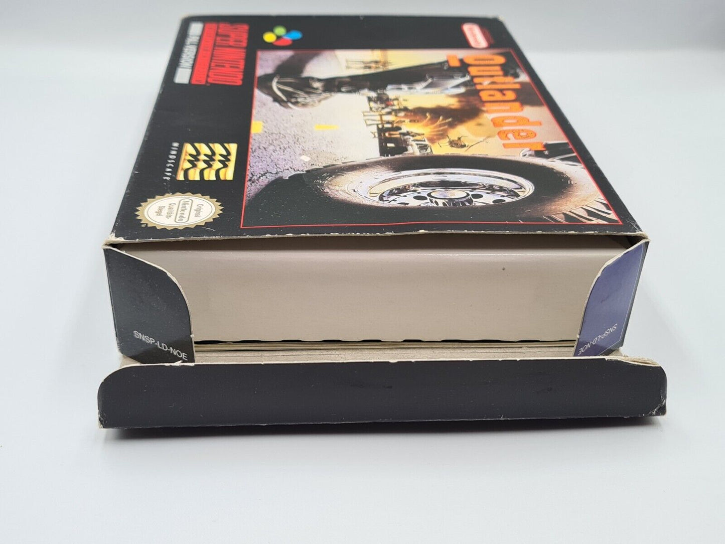 SNES Super Nintendo Outlander mit OVP und Anleitung NOE - T-Retro-Games