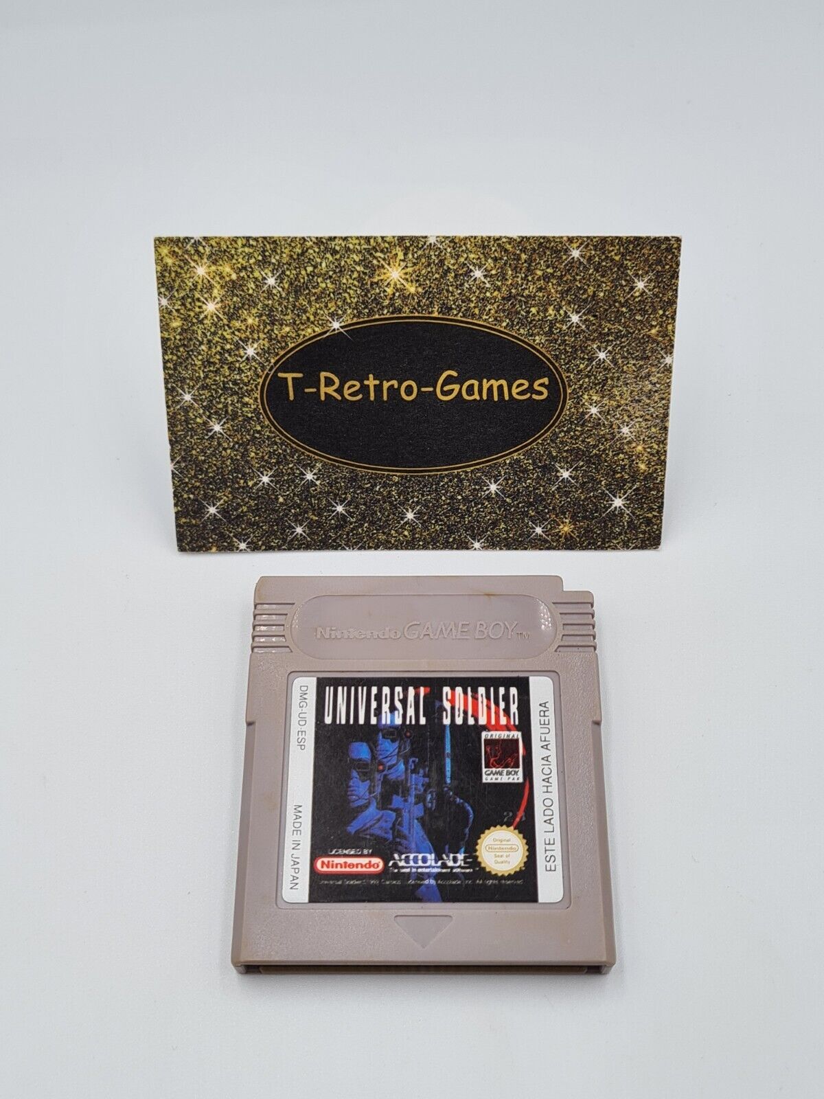 Nintendo Game Boy Classic Spiel Universal Soldier Modul ESP - T-Retro-Games