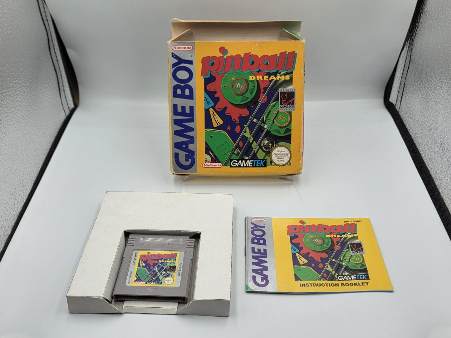 Nintendo Game Boy Classic Pinball Dreams mit OVP und Anleitung UKV