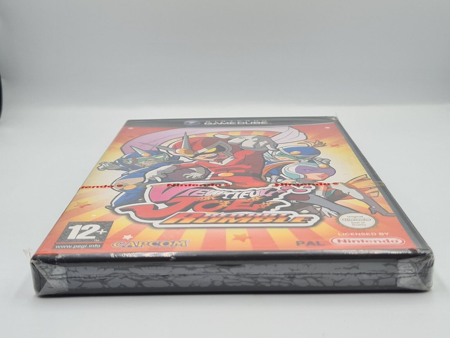 Nintendo GameCube Viewtiful Joe Red Hot Rumble FRA Sealed Neu NEW Red Strip - T-Retro-Games