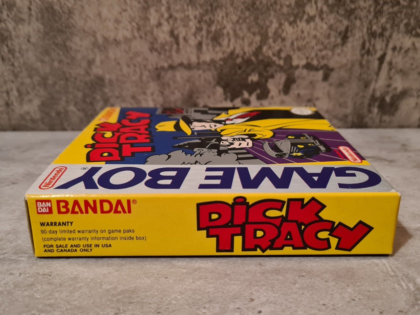Nintendo Game Boy Classic Dick Tracy mit OVP und Anleitung USA - T-Retro-Games