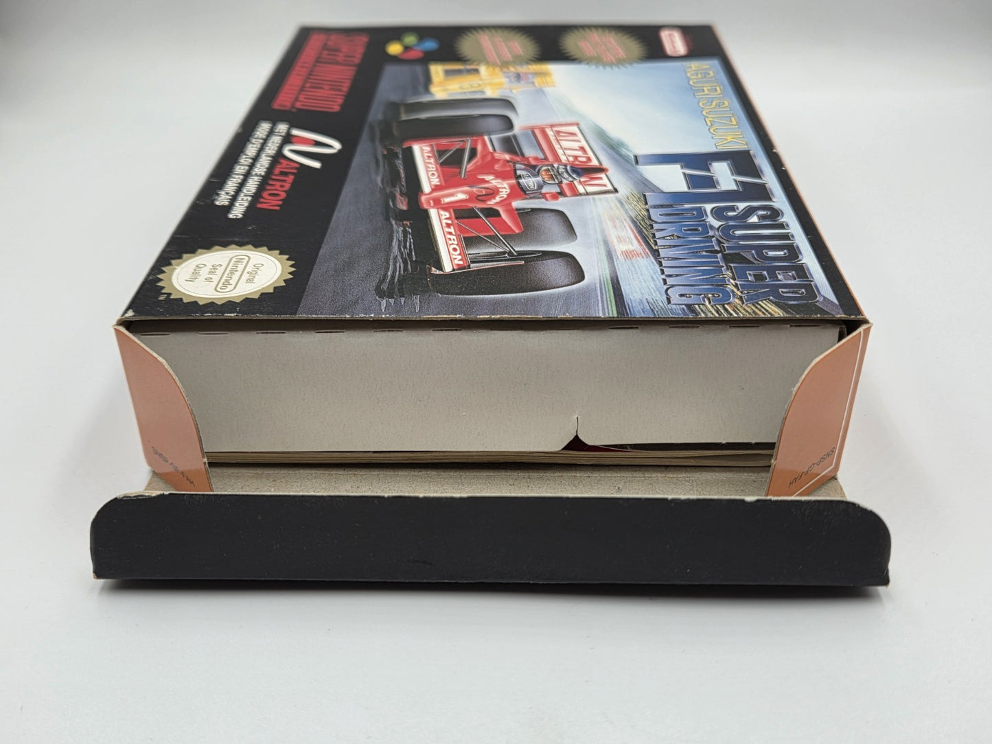 SNES Super Nintendo Aguri Suzuki F-1 Super Driving mit OVP und Anleitung FAH