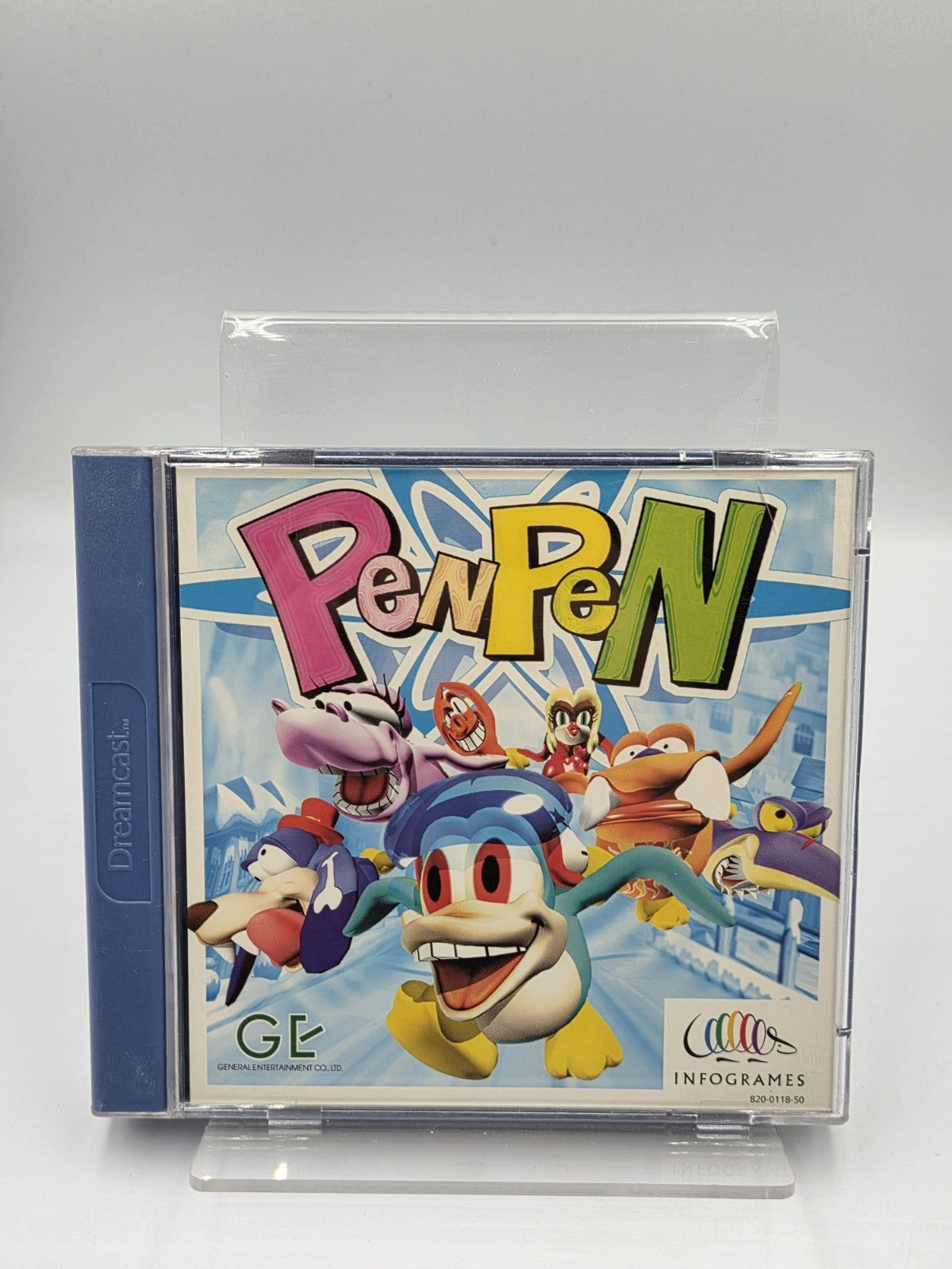 Sega Dreamcast PenPen mit OVP und Anleitung Multilingual