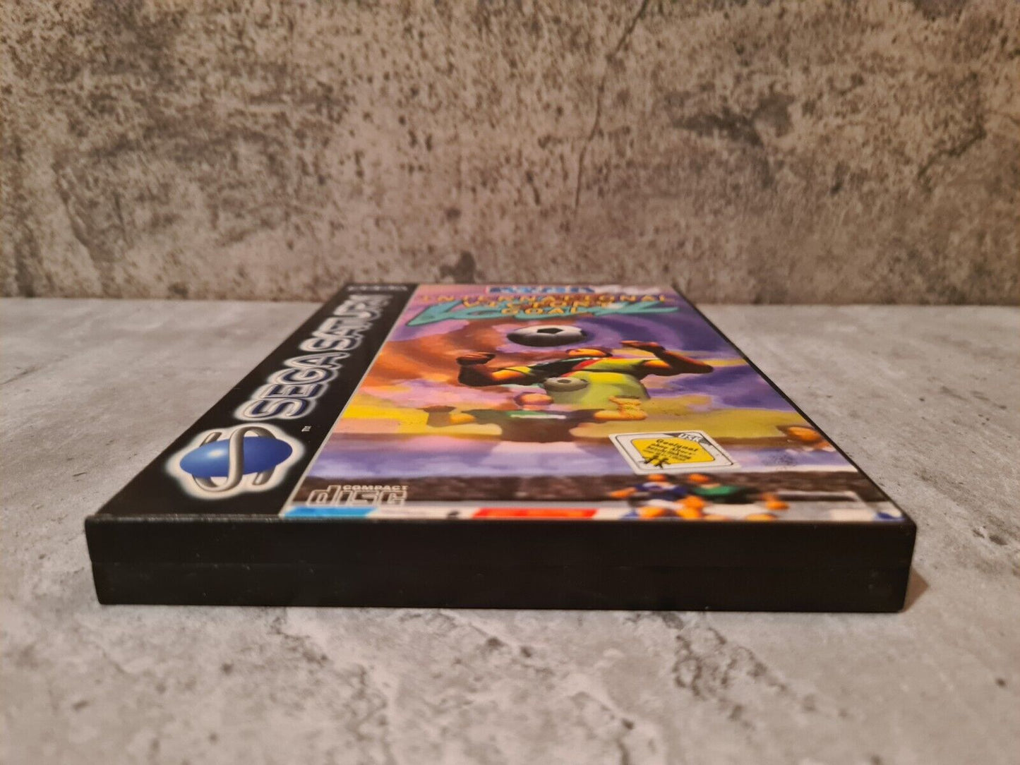 Sega Saturn International Victory Goal mit OVP und Anleitung Multi Language - T-Retro-Games