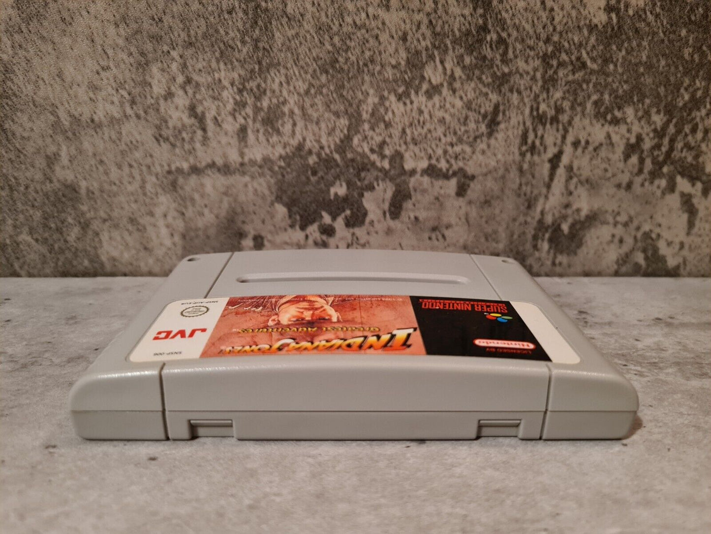SNES Super Nintendo Indiana Jones Greatest Adventures Modul EUR - T-Retro-Games