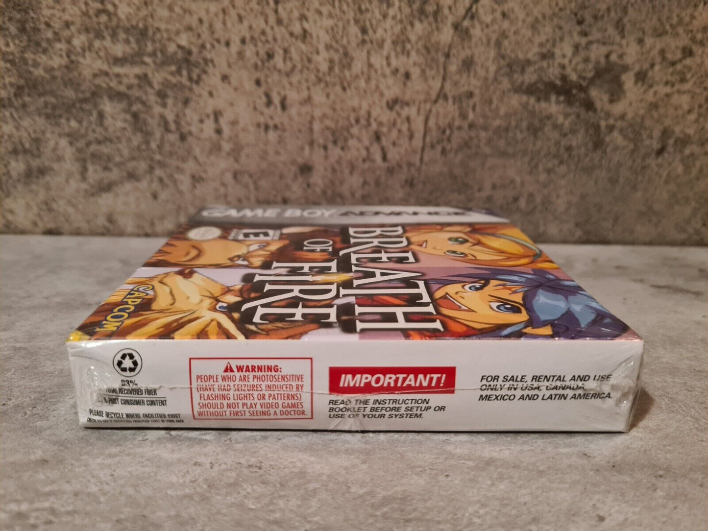 Nintendo Game Boy Advance Breath of Fire USA Sealed Neu New - T-Retro-Games