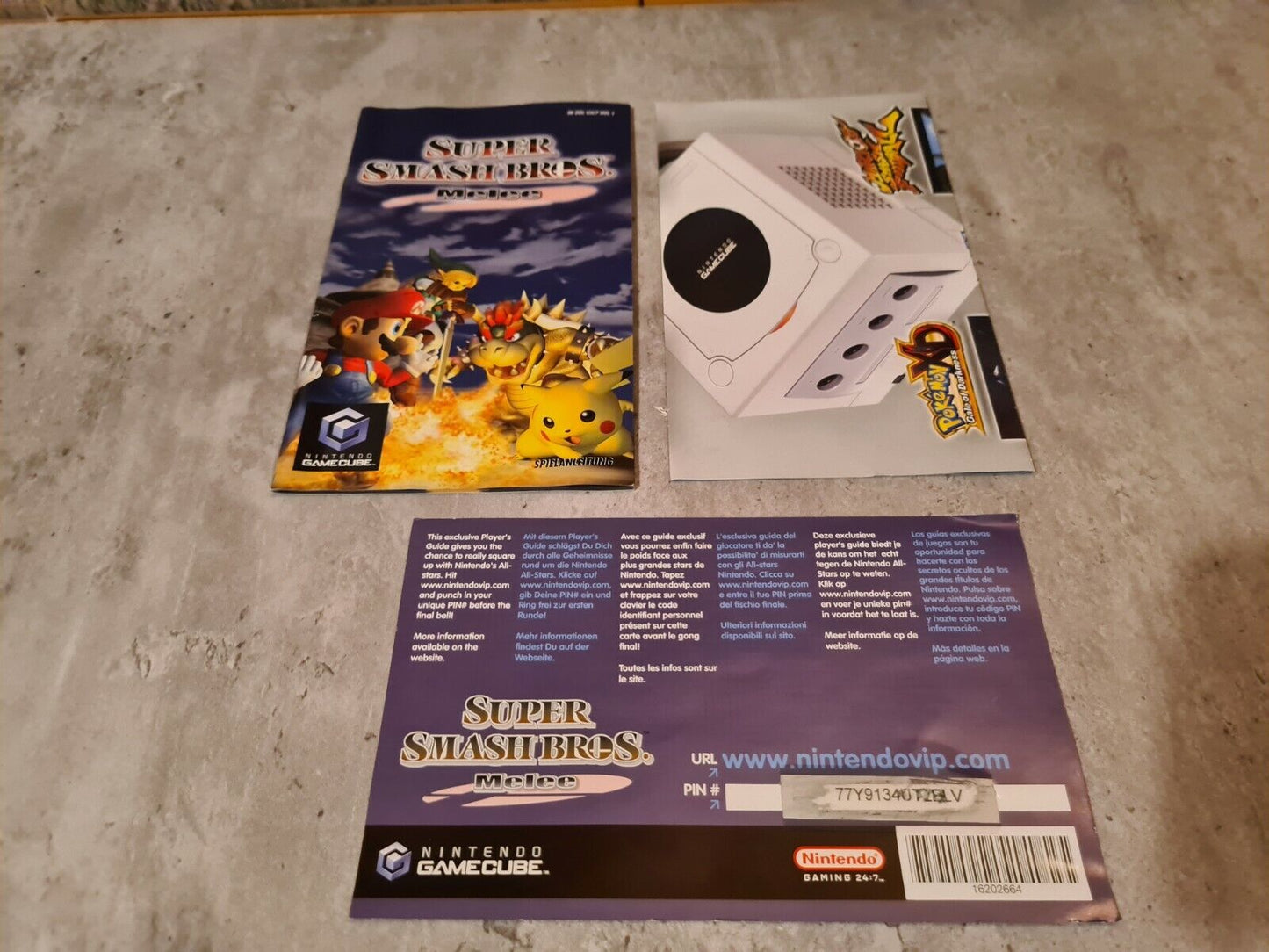 Nintendo GameCube Super Smash Bros. Melee mit OVP und Anleitung NOE - T-Retro-Games