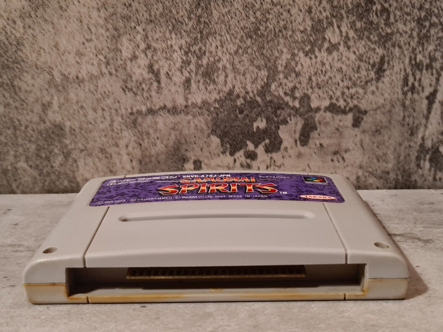 SFC Super Famicom NTSC-J Samurai Spirits Modul Japan - T-Retro-Games