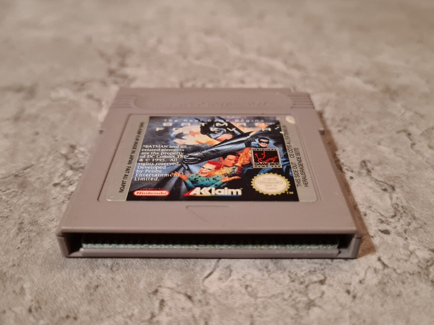 Nintendo Game Boy Classic Spiel Batman Forever Modul EUR - T-Retro-Games