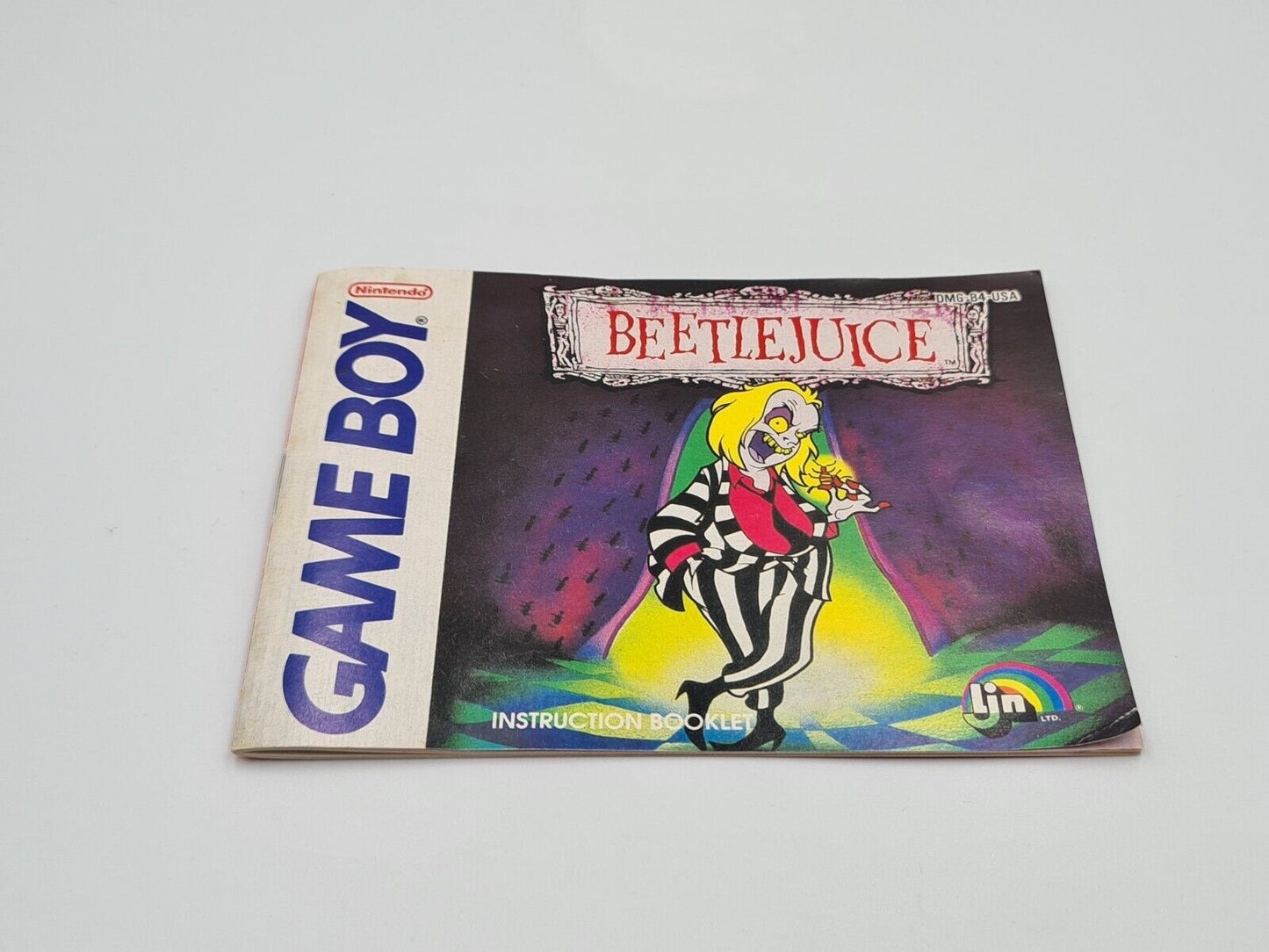 Nintendo Game Boy Classic Beetlejuice mit OVP und Anleitung USA - T-Retro-Games