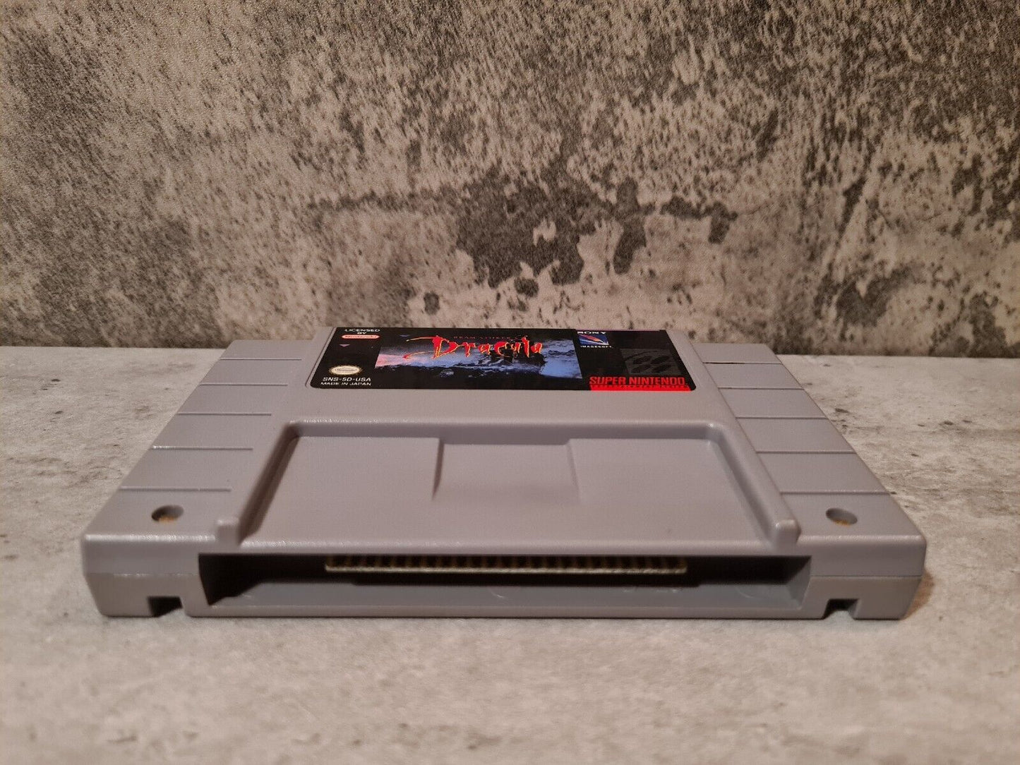 SNES Super Nintendo Bram Stoker's Dracula NTSC USA Modul - T-Retro-Games