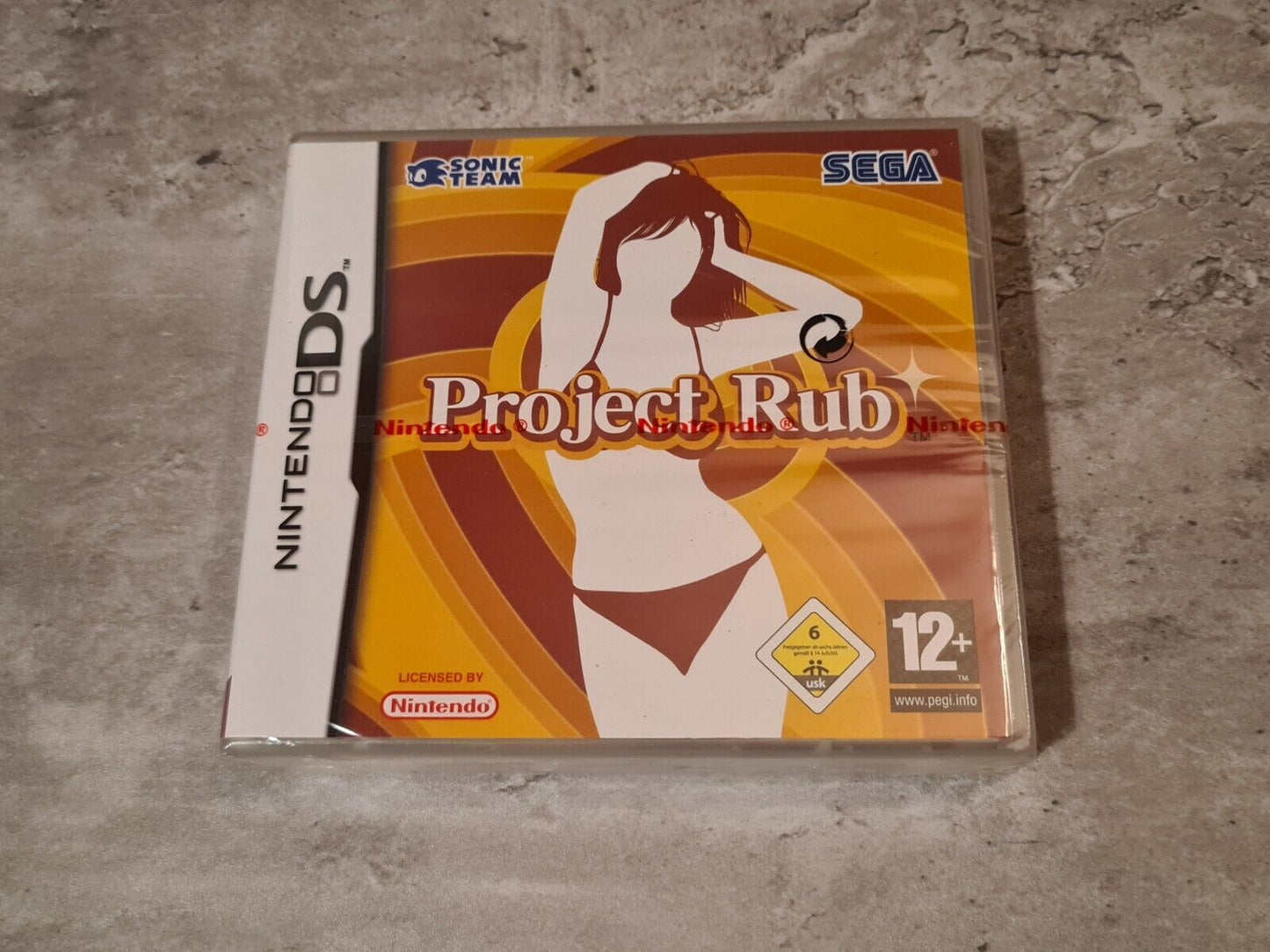 Nintendo DS Project Rub EUR Sealed Neu New Red Strip - T-Retro-Games