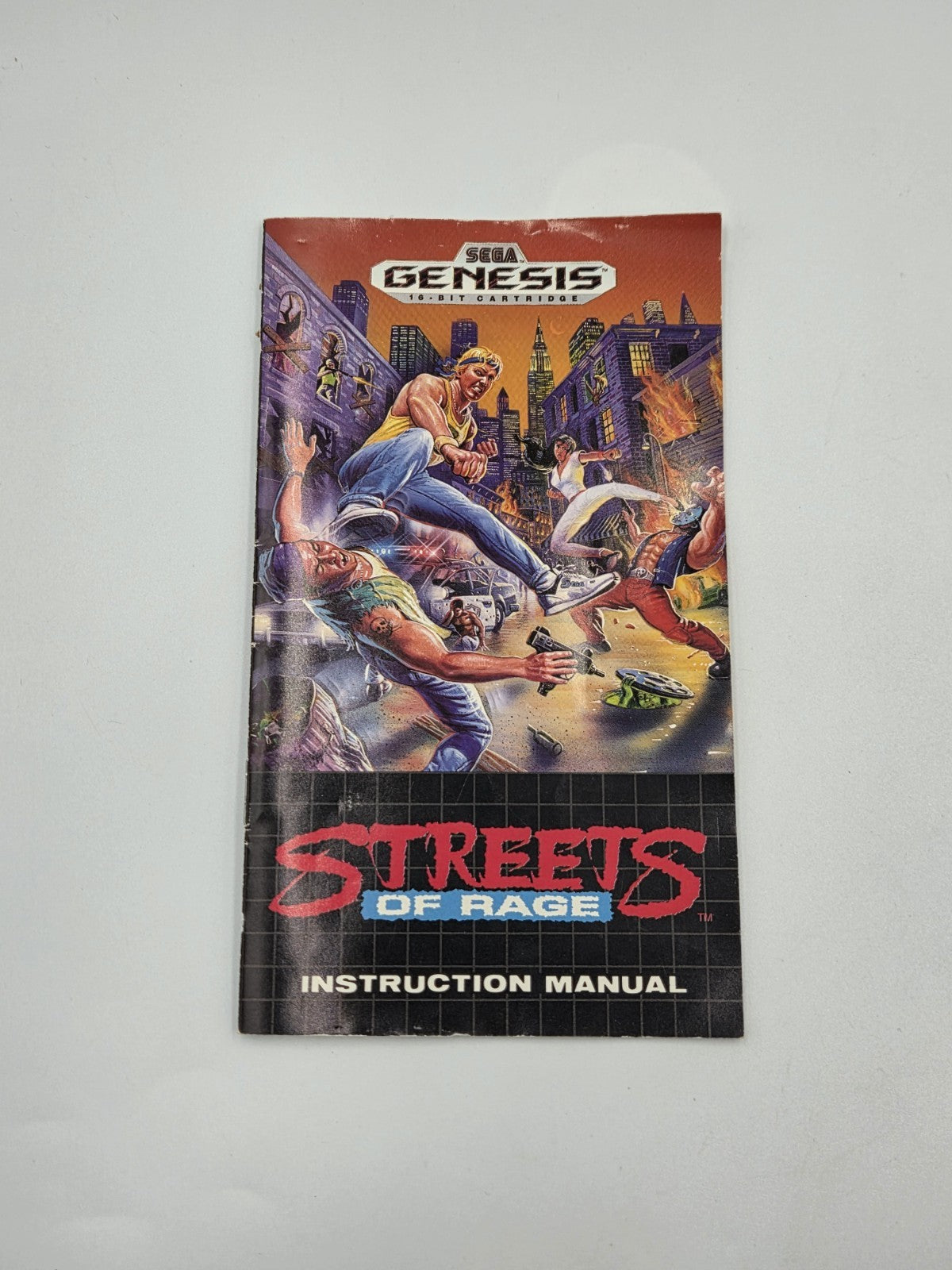 Sega Genesis Streets of Rage mit OVP und Anleitung USA