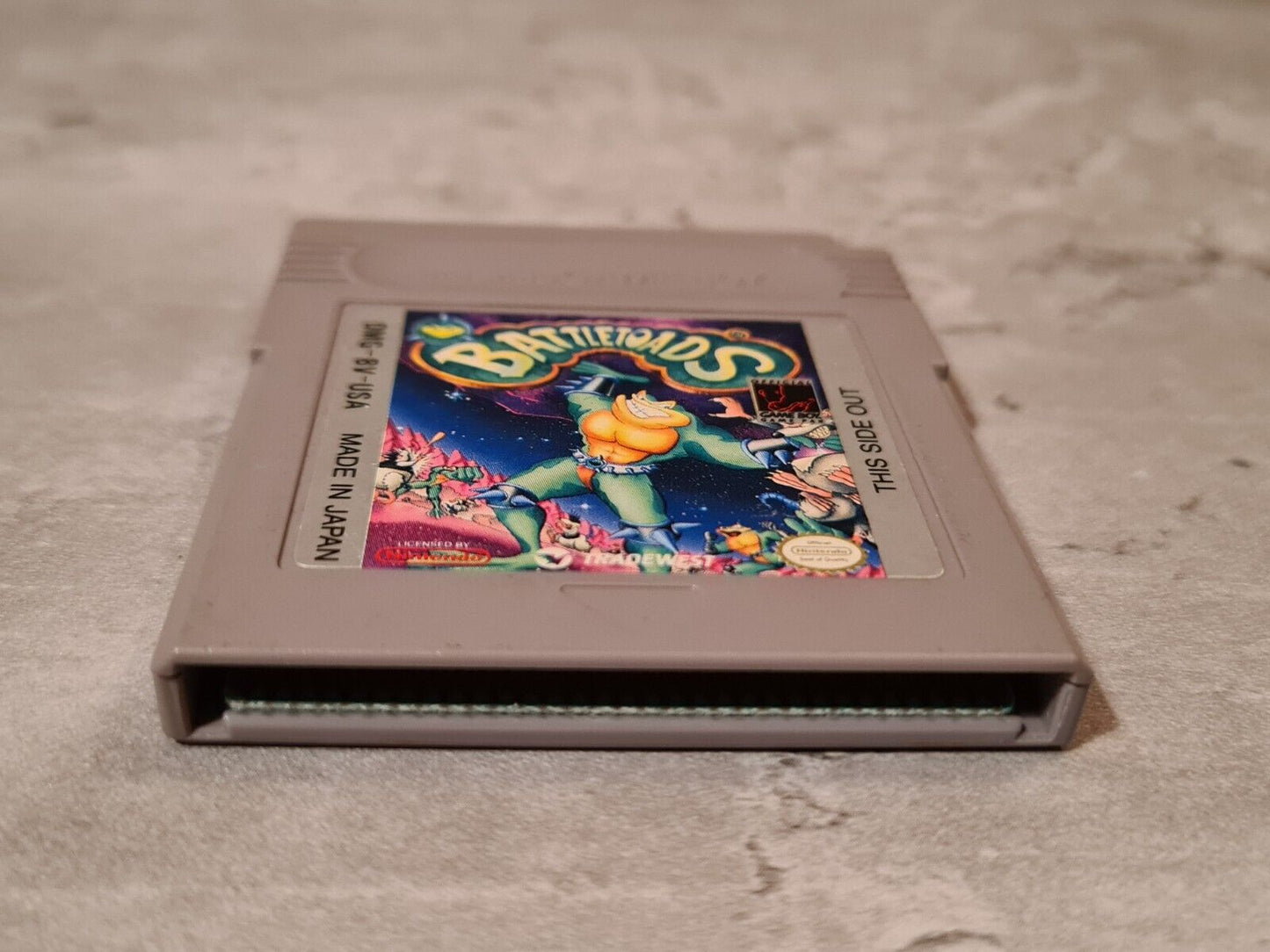 Nintendo Game Boy Classic Spiel Battletoads Modul USA - T-Retro-Games