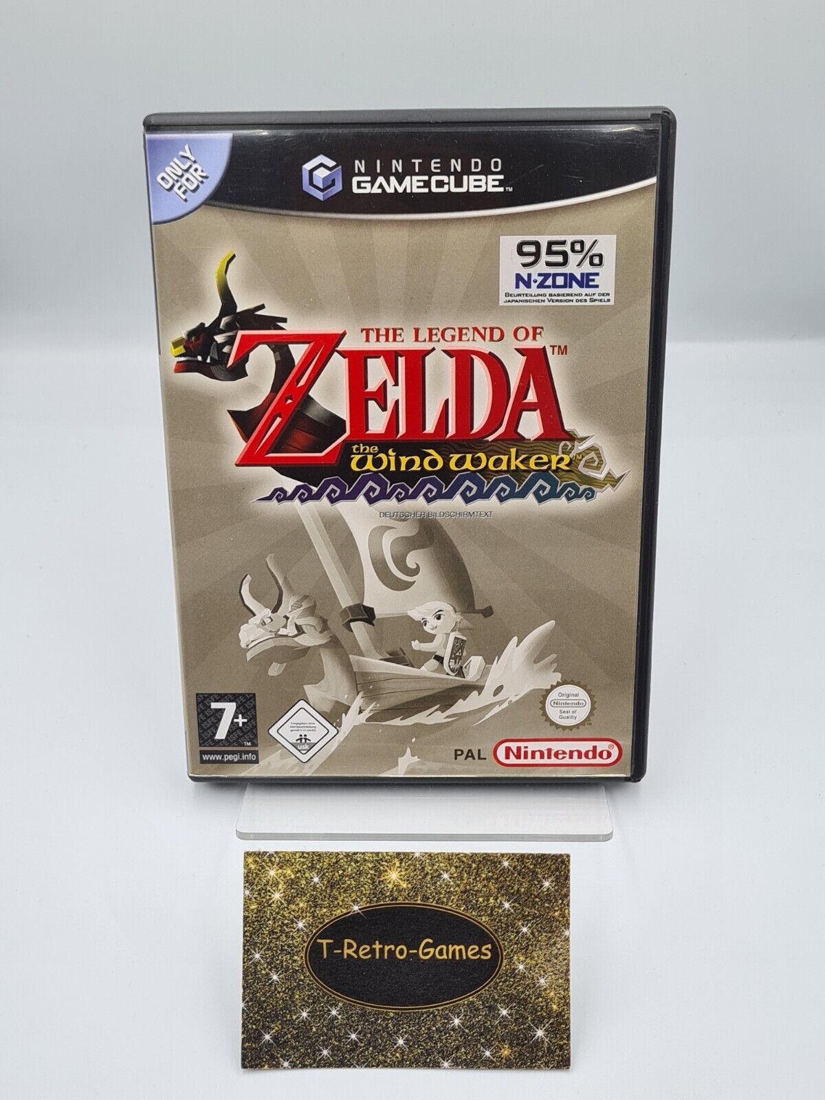 Nintendo GameCube The Legend of Zelda The Wind Waker mit OVP und Anleitung NOE - T-Retro-Games