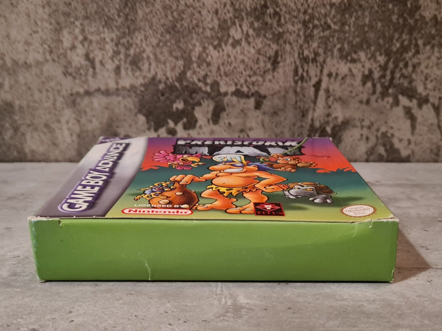 Nintendo Game Boy Advance Prehistorik Man mit OVP und Anleitung EUR - T-Retro-Games