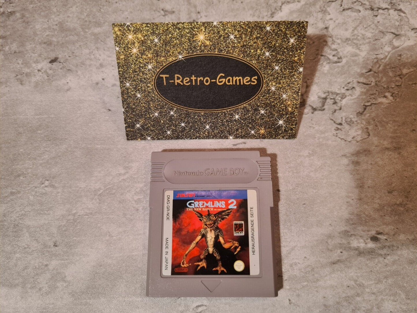 Nintendo Gameboy Classic Spiel Gremlins 2 The New Batch Modul NOE - T-Retro-Games