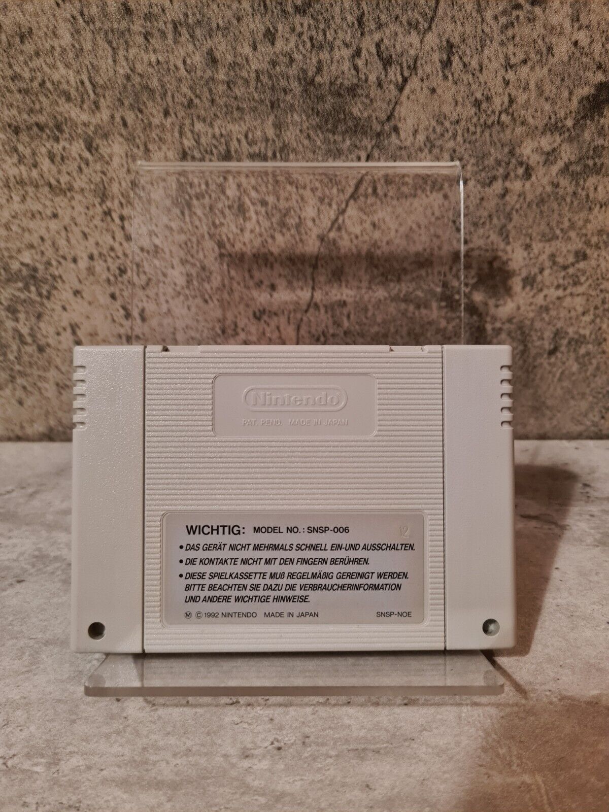 SNES Super Nintendo Tim Der Sonnentempel Modul NOE - T-Retro-Games