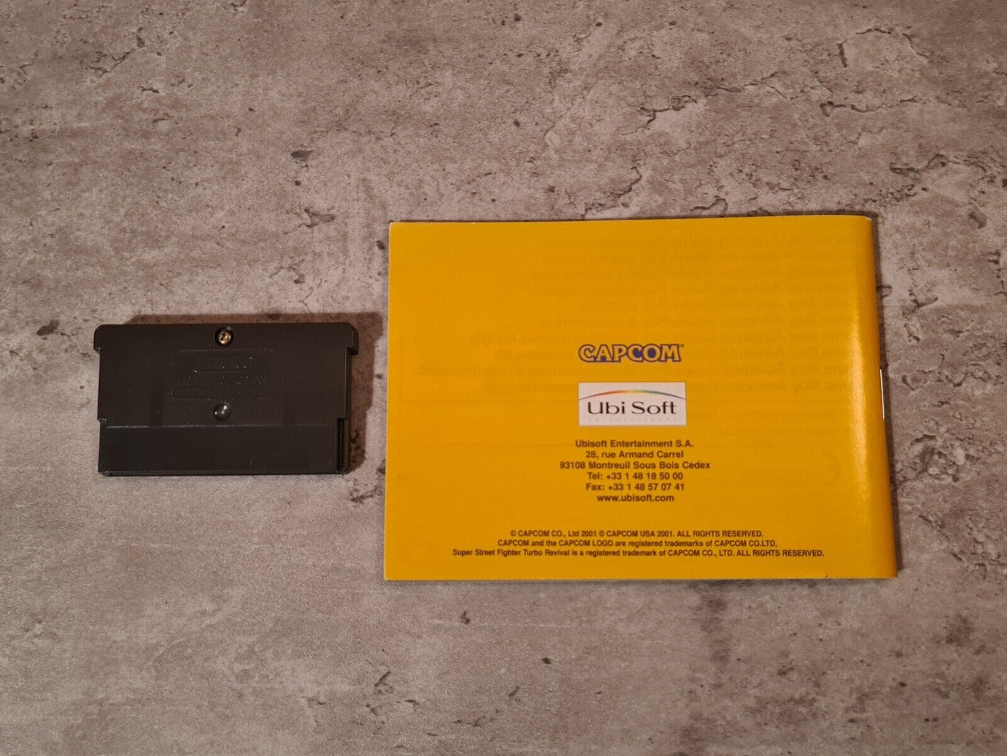 Gameboy Advance Super Street Fighter II Turbo Revival mit OVP und Anleitung EUR - T-Retro-Games