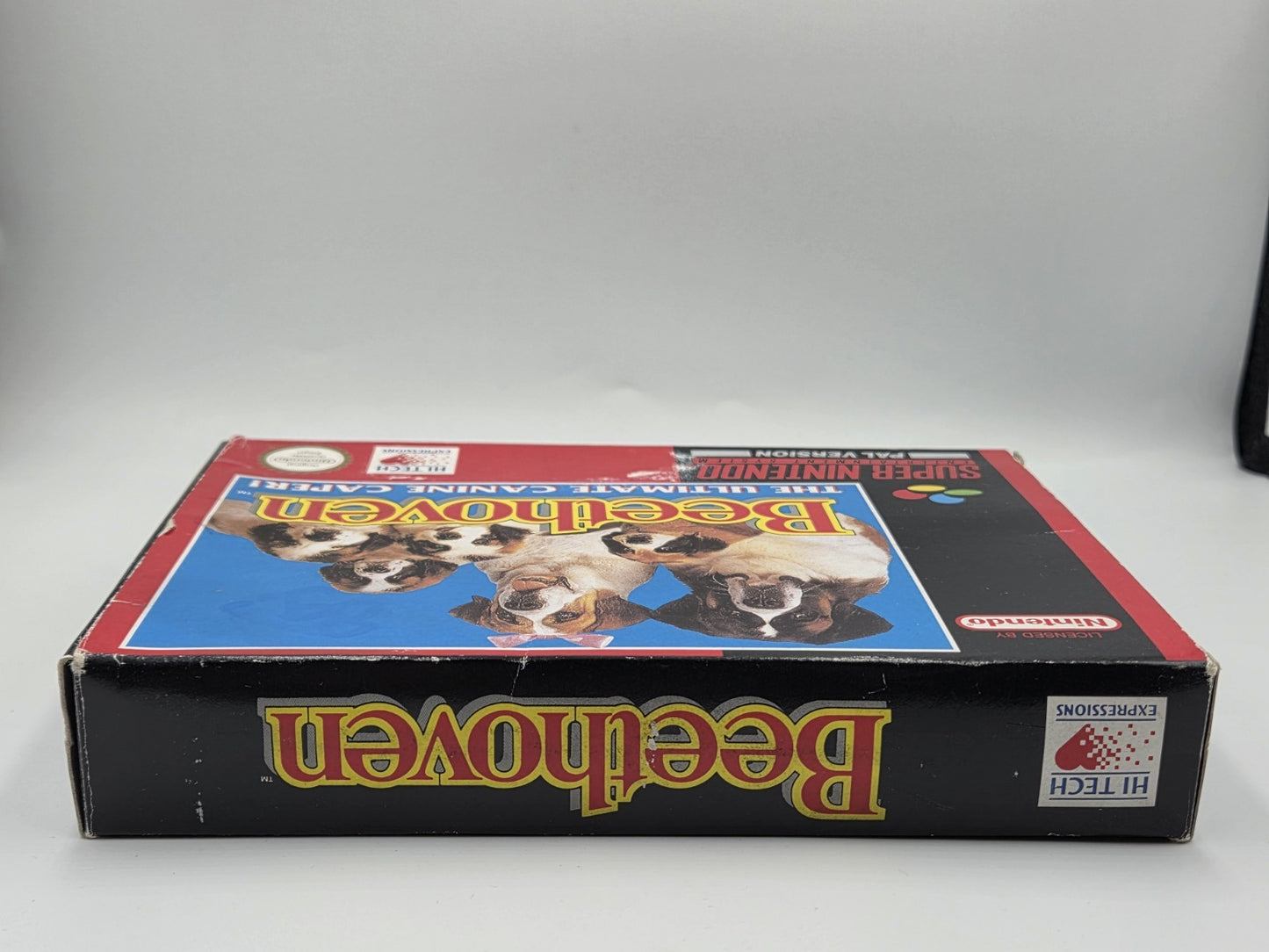 SNES Super Nintendo Beethoven The Ultimate Canine Caper! mit OVP + Anleitung NOE