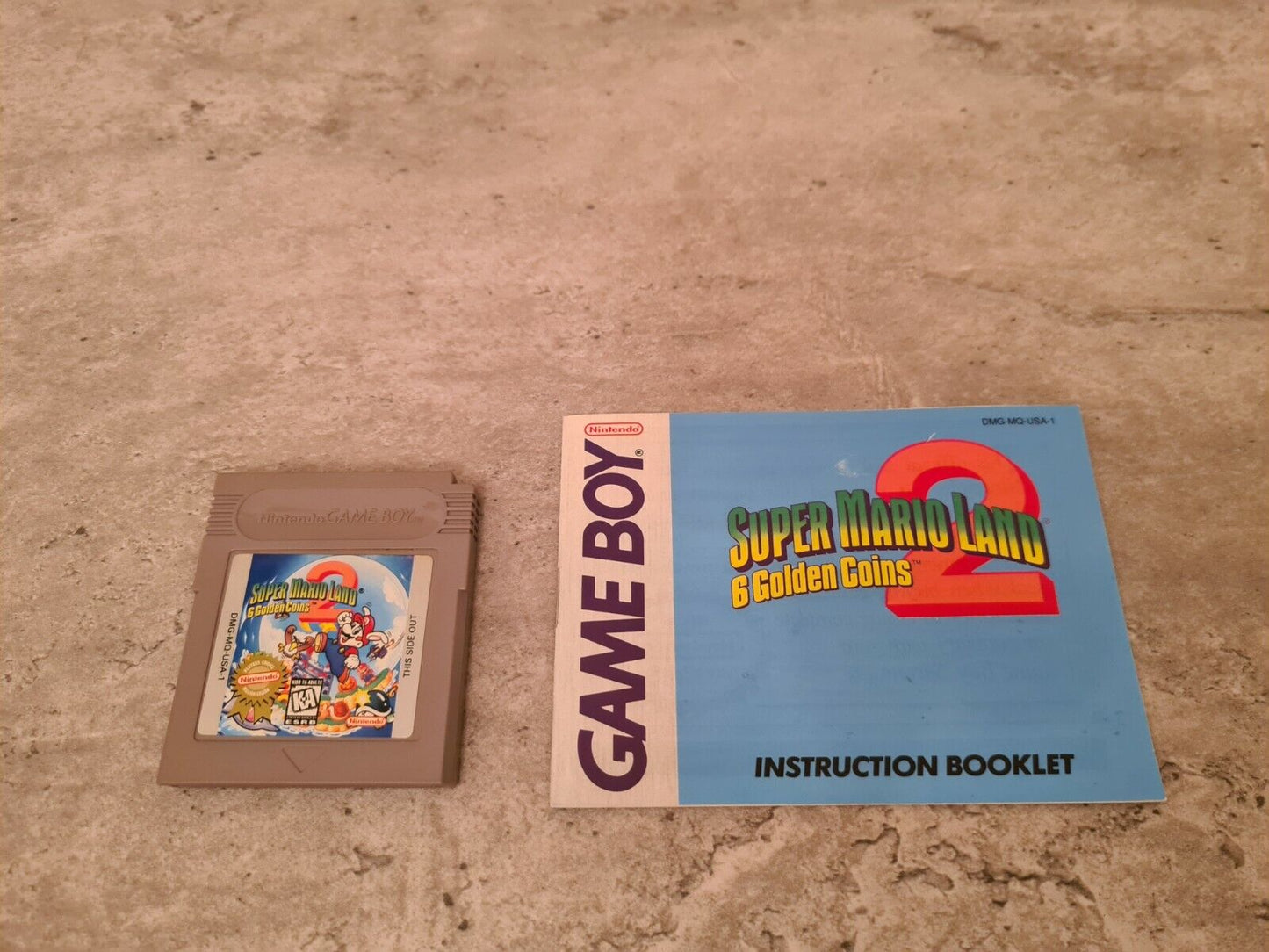 Nintendo Gameboy Super Mario Land 2 : 6 Golden Coins mit OVP und Anleitung USA - T-Retro-Games