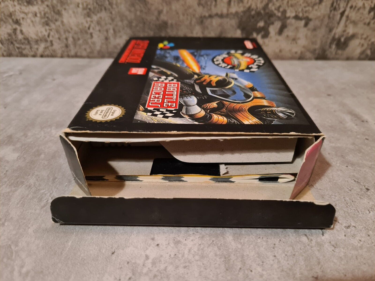 SNES Super Nintendo Power Rangers Zeo Battle Racers mit OVP und Anleitung EUR - T-Retro-Games