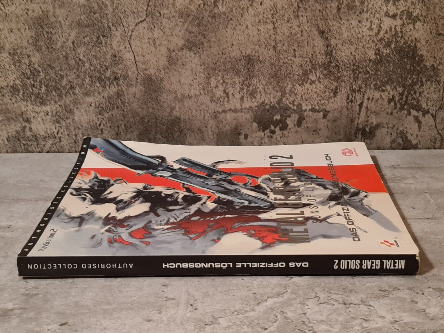 Metal Gear Solid 2 Sons of Liberty Das Offizielle Lösungsbuch Deutsch - T-Retro-Games